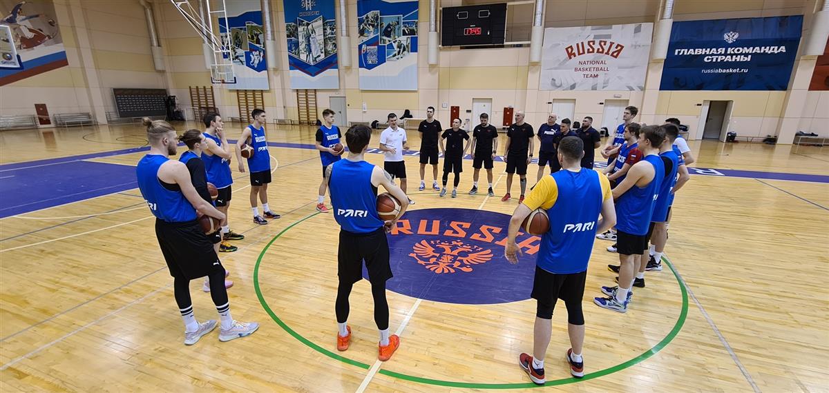 Стартовал просмотровый сбор мужской сборной России